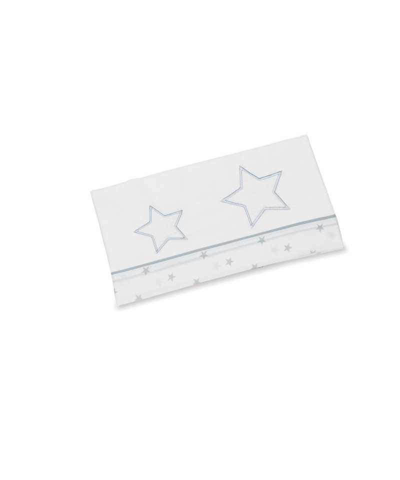 Set lettino Azzurra Design con piumino paracolpi, lenzuola, federa e copri materasso