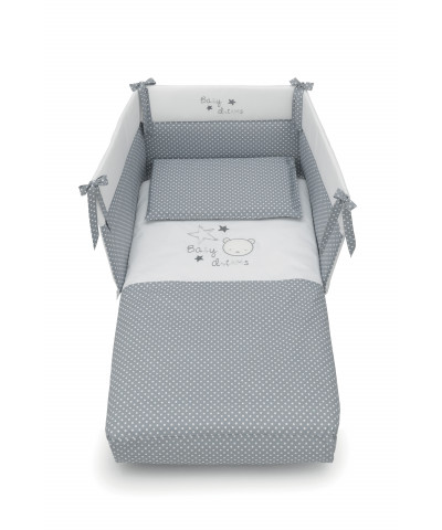 Set lettino Baby Dream Azzurra Design