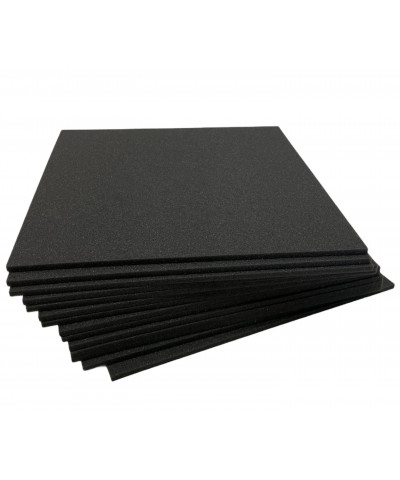 Pannelli fonoassorbenti lisci, spessore 1 cm