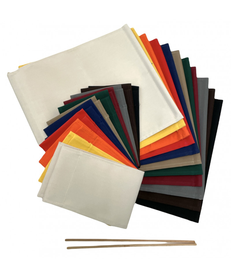 Set tele colorate - disponibile in 10 tonalità