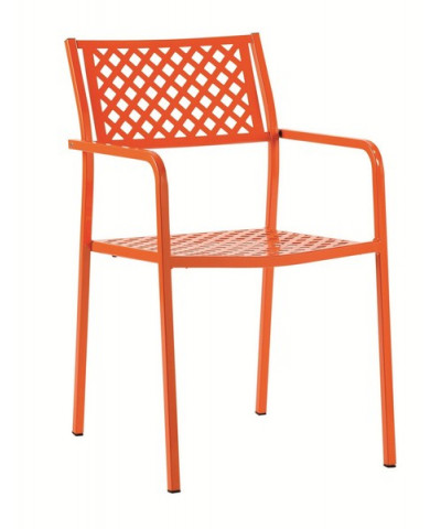 Poltroncina da esterno, arancio, su richiesta