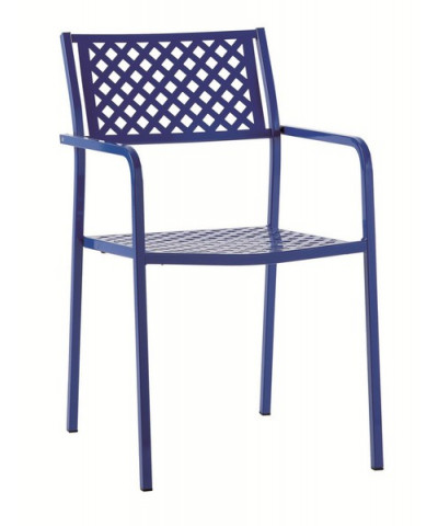 Poltroncina da esterno, blu, su richiesta