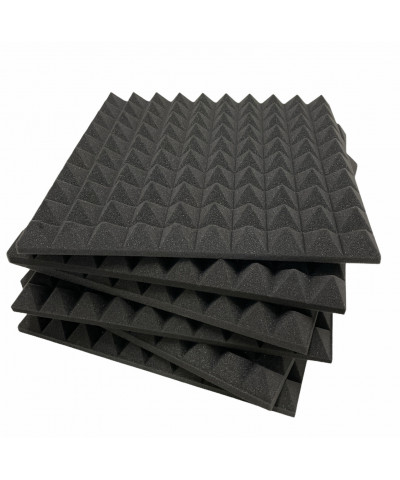 Pannelli fonoassorbenti piramidali per studio registrazione