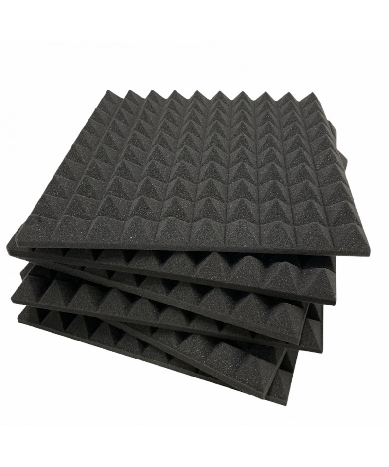 Pannelli fonoassorbenti piramidali per studio registrazione