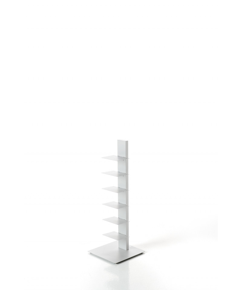 Libreria sapiens, altezza 97 cm, bianco
