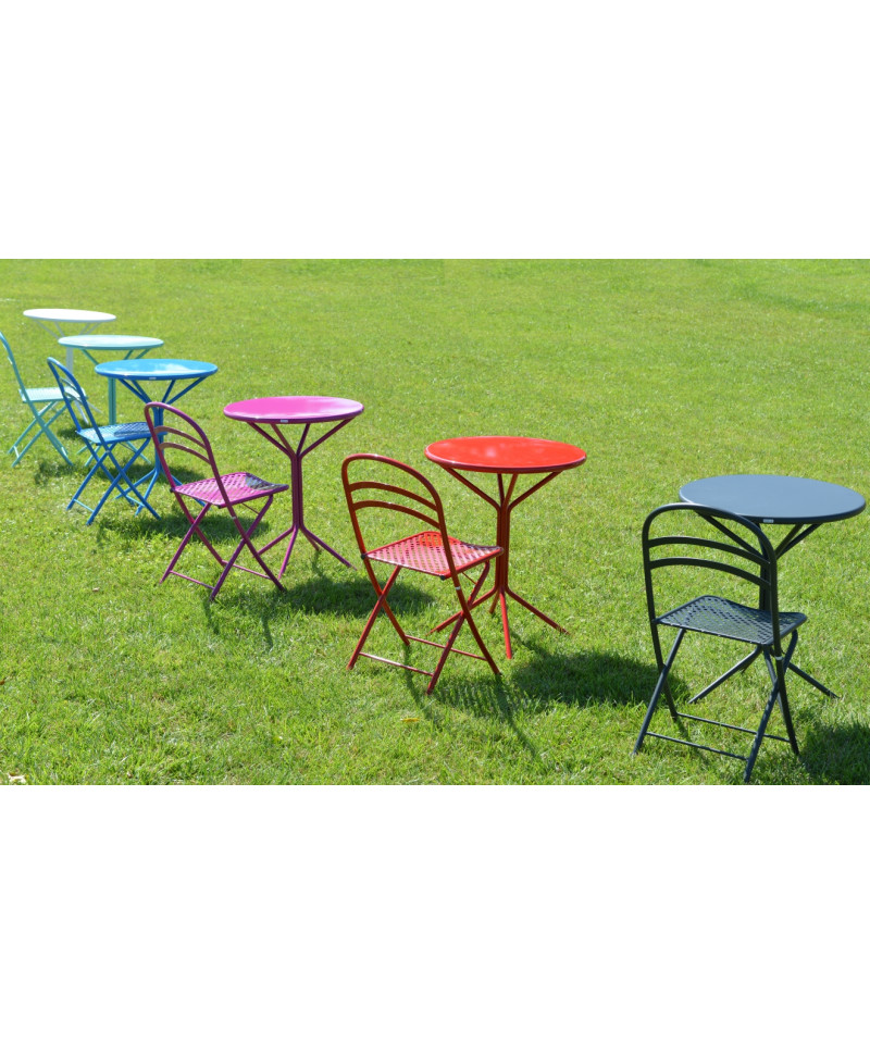 Sedia pieghevole da giardino, colorata su richiesta