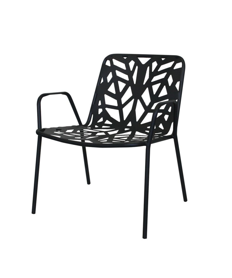 Poltroncina da giardino, impilabile, made in Italy