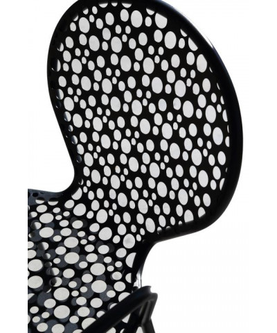 Dettaglio decoro schienale sedia made in italy