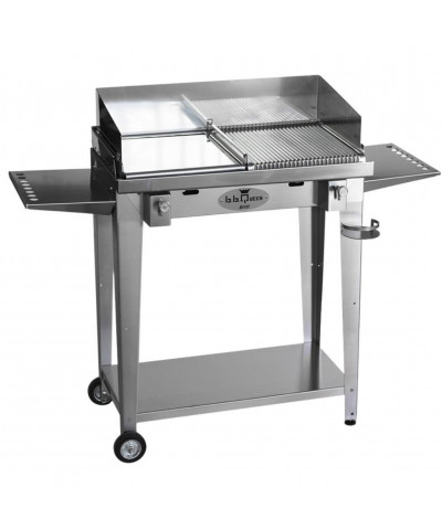Grill 8.4- inox-piastra mista- completa di accessori