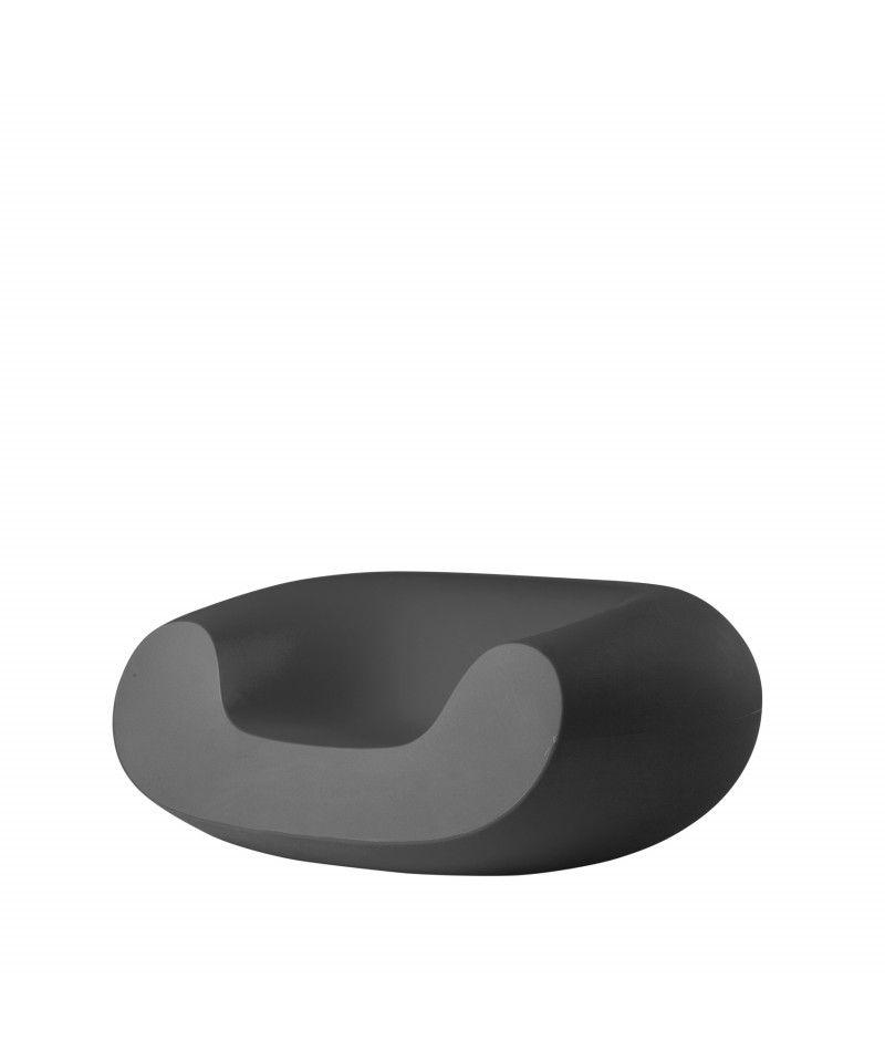 Poltrona Chubby grigio elefante