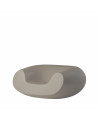 Poltrona Chubby grigio tortora
