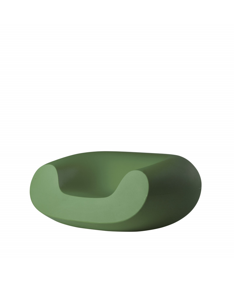 Poltrona Chubby  verde malva