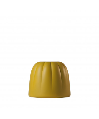 Pouf Gelée giallo - fronte