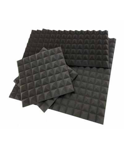 Pannelli piramidali fonoassorbenti, diverse misure disponibili