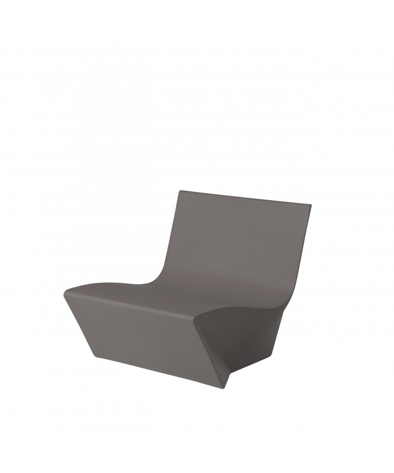 Poltrona Kami Ichi grigio argilla