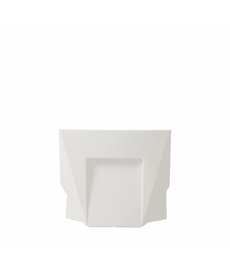 Poltrona Kami Ichi bianca retro