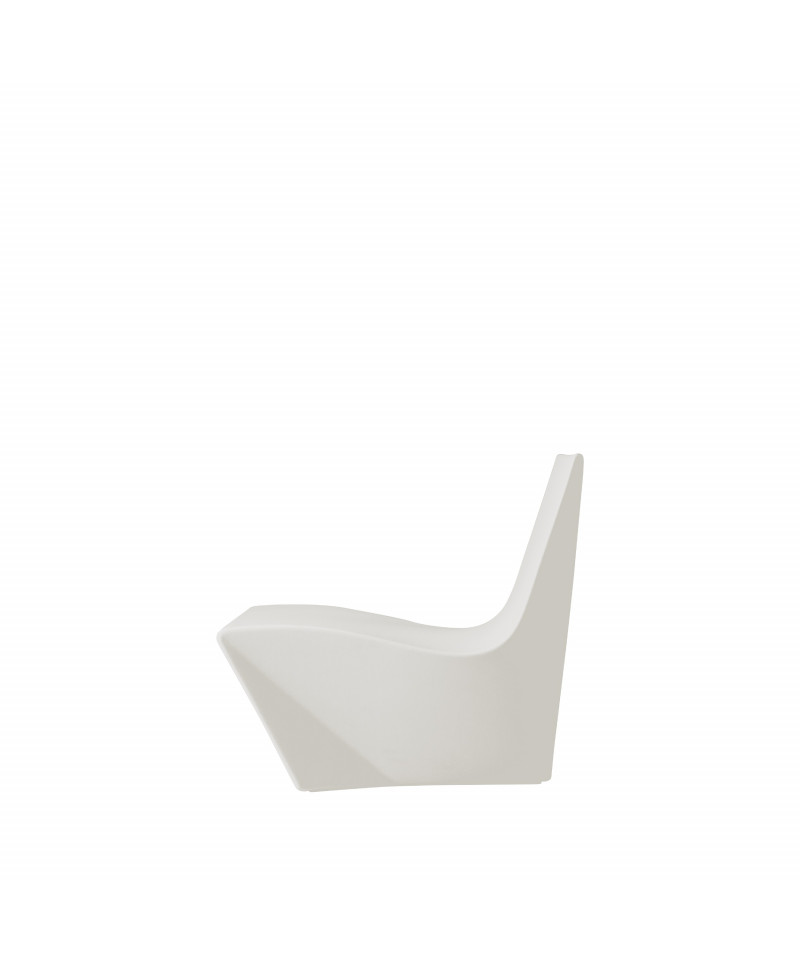 Poltrona Kami Ichi bianca - lato