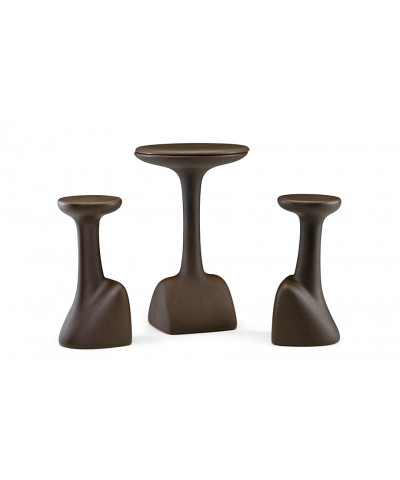 Armarilla stool golden rust