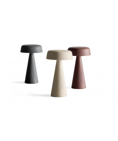 Fade Table Lamp lava/granito/pietra