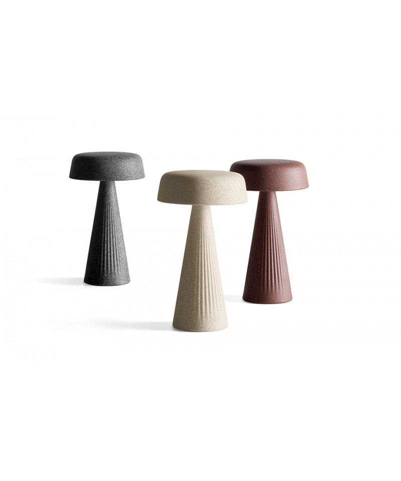 Fade Table Lamp lava/granito/pietra