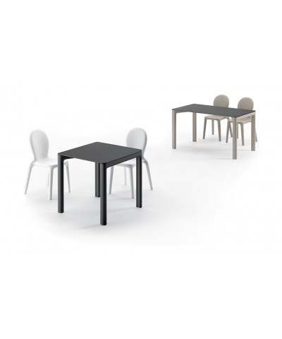 Chloè chair  bianco - sabbia