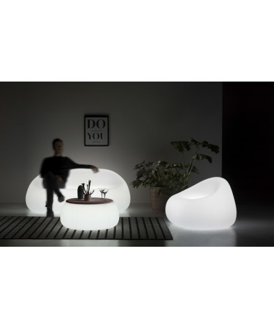 Gumball Armchair light white