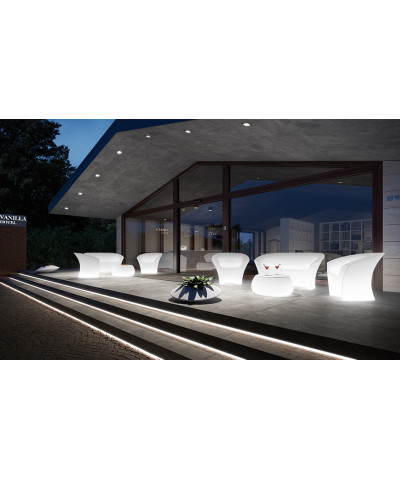 Ohla Armchair light white