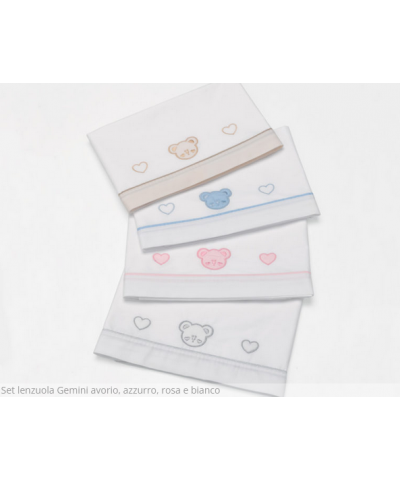 Set Lenzuola Gemini - Azzurra Design - ZStyle