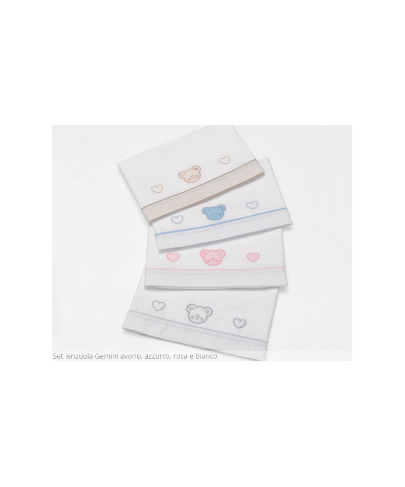 Set Lenzuola Gemini - Azzurra Design - ZStyle