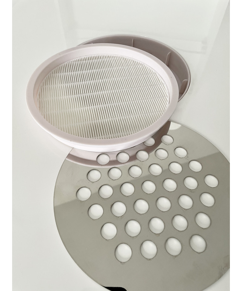 Filtro a pannello e filtro a sacchetto per aspiratore unghie