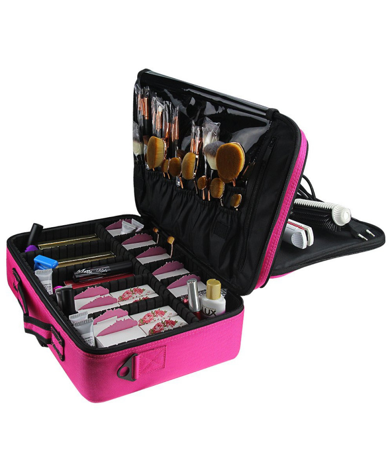 Borsa porta trucchi con divisori