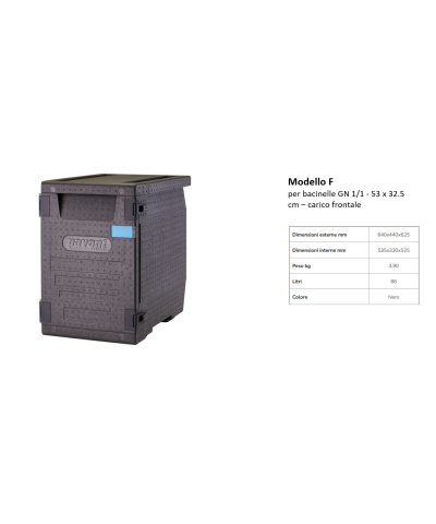 Contenitori isotermici a carico frontale ZStyle