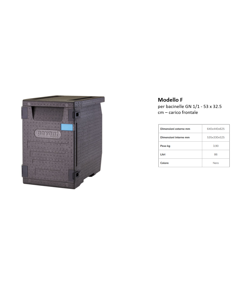 Contenitori isotermici a carico frontale ZStyle