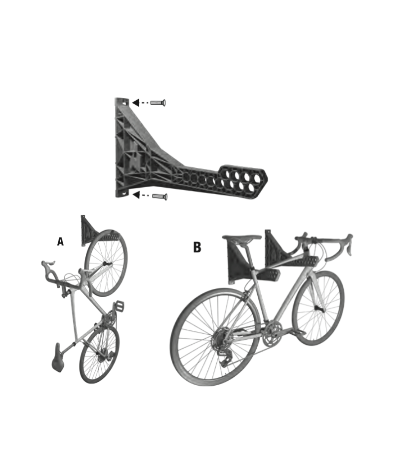 RZ - supporto per bici regolabile
