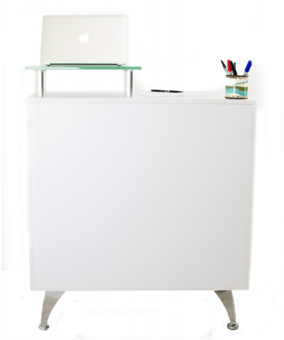 Bancone per reception, parte posteriore