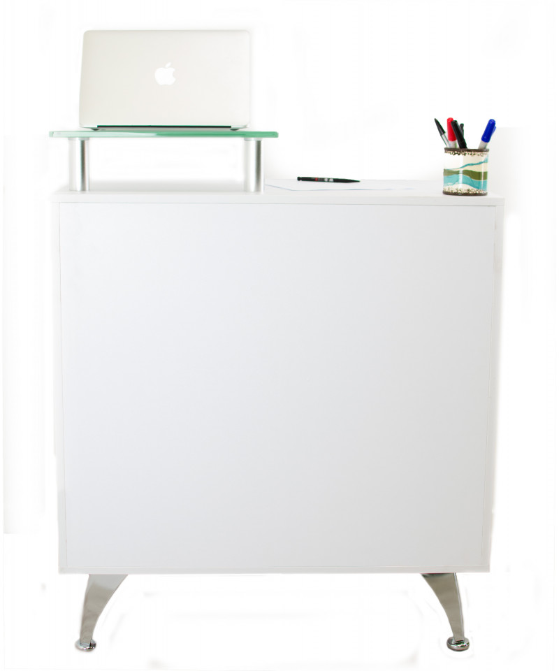 Bancone per reception, parte posteriore