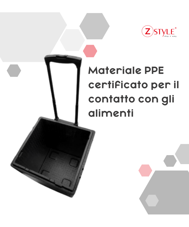 Trolley Box ZStyle - Contenitore Isotermico In EPP Per Alimenti
