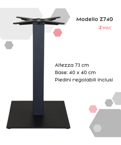 Base per tavoli in metallo - ZStyle