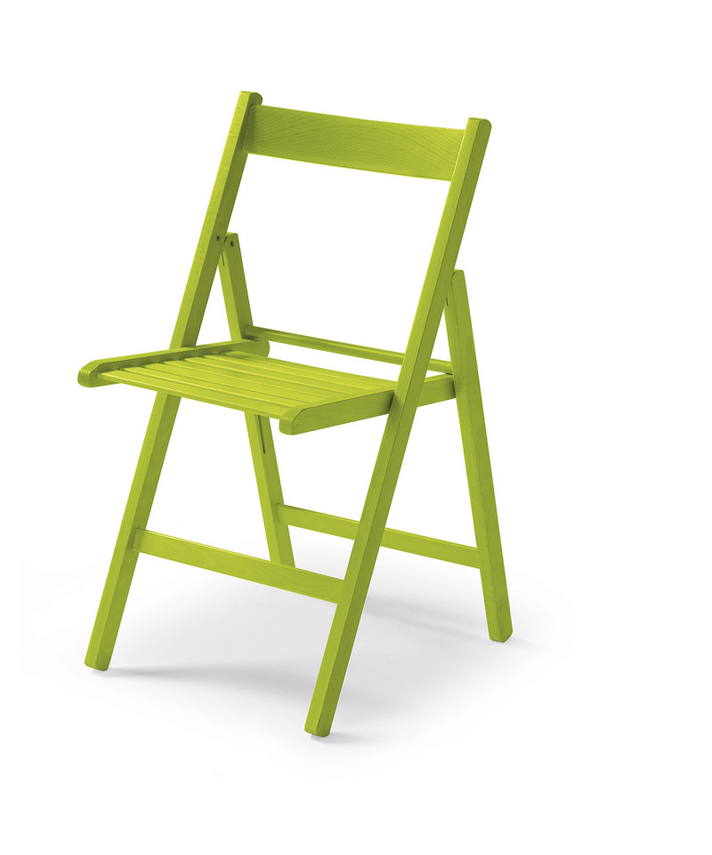 Sedia Pieghevole A Libro Colorata - ZStyle