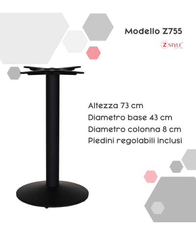 Basi Per Tavolo In Metallo - ZStyle