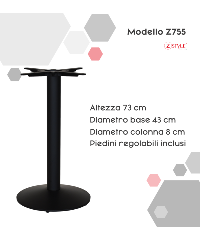 Basi Per Tavolo In Metallo - ZStyle