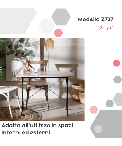 Base Per Tavolo In Ghisa ZStyle - Modello Singer