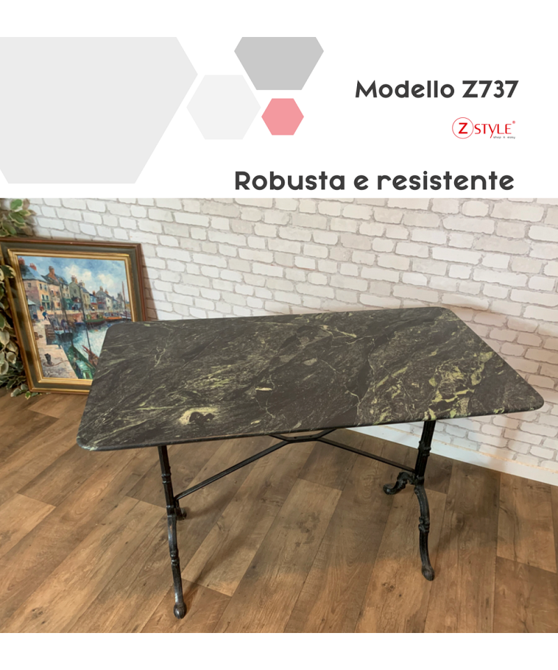 Base Per Tavolo In Ghisa ZStyle - Modello Singer