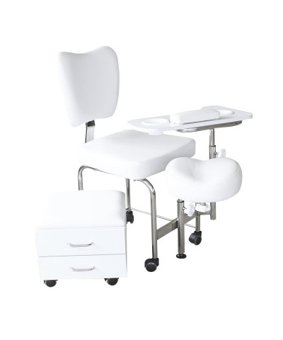 Poltroncina per centri estetici per trattamenti mani e piedi