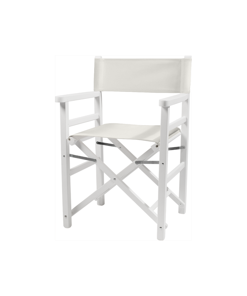 Sedia da regista in legno Mod. Capri - Sedia pieghevole - ZStyle