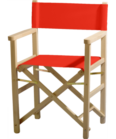 Sedia da regista in legno Mod. Capri - Sedia pieghevole - ZStyle