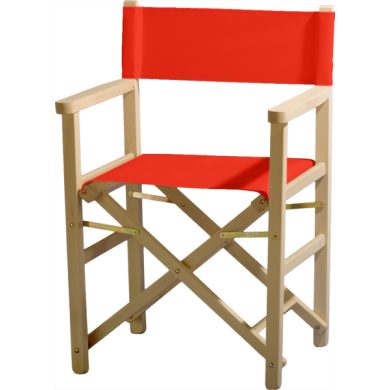 Sedia da regista in legno Mod. Capri - Sedia pieghevole - ZStyle