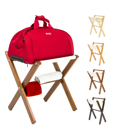 Portavaligie con tela Madrid