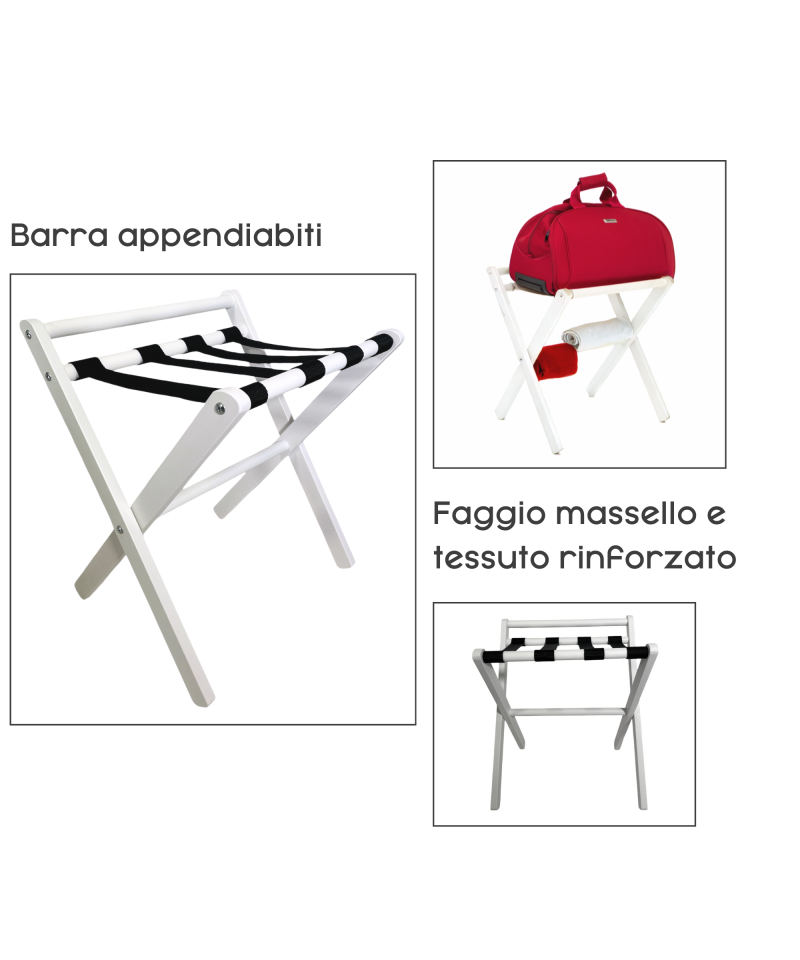 Portavaligie Con Cinghie Per Agriturismo Ed Hotel - ZStyle