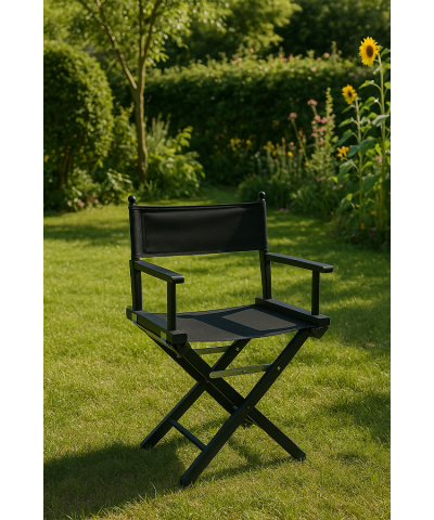 Sedia In Legno Da Regista - Sedia Da Makeup Ed Estetica